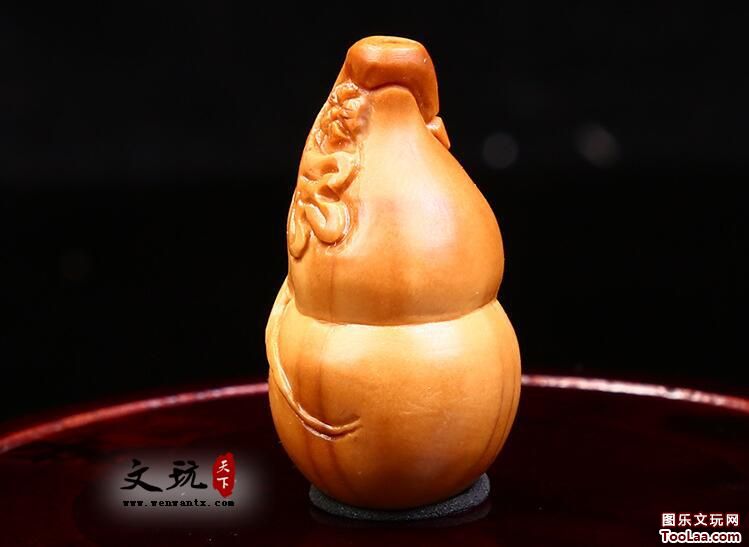 橄榄核单籽小葫芦单粒福禄 文玩把玩橄榄胡单粒单核吊坠雕刻-3
