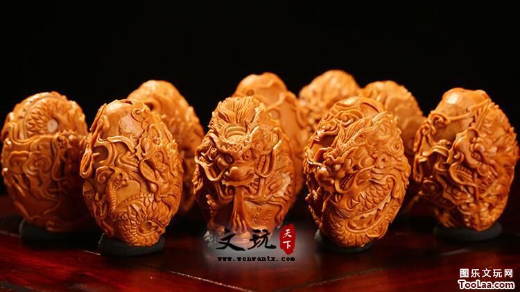 橄榄核雕九龙戏珠手串 2.0大籽橄榄胡手链男苏工南工陶美华款-7